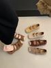 Fashion Retro Ballet Flat Belt Buckle Slip on Mary Jane Loafers for Women Daily Square Toe Comfort Soft Sole Leather Shoes Zapatos Mujer