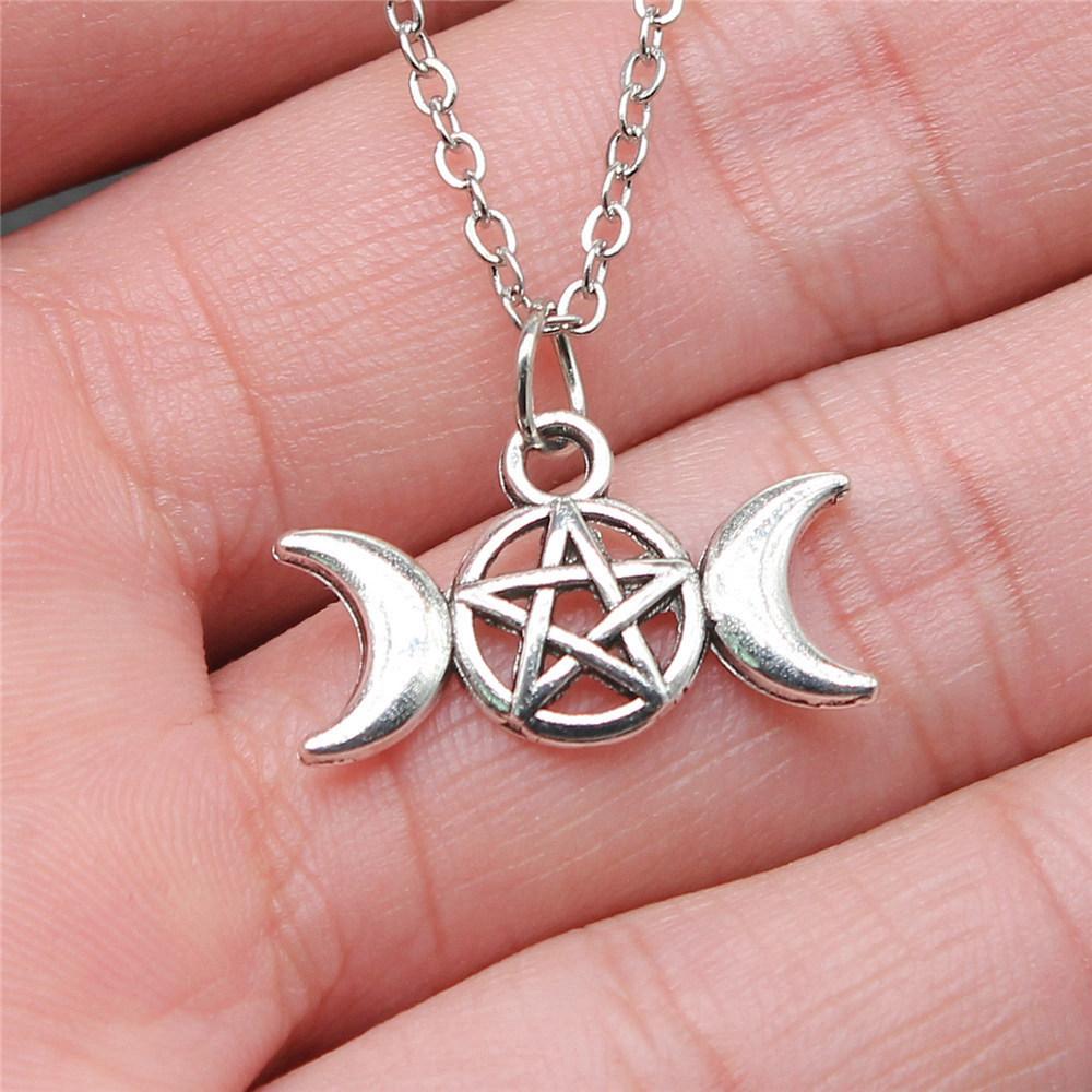 Necklace Chokers 40cm Short Chain The Sun Moon Kids' Jewelry Materials QN071