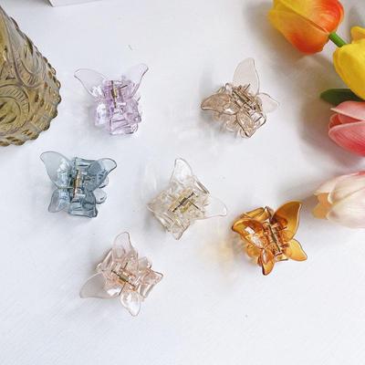 Korean Butterfly Hairpin - Small Ball Ponytail Clip for Girls