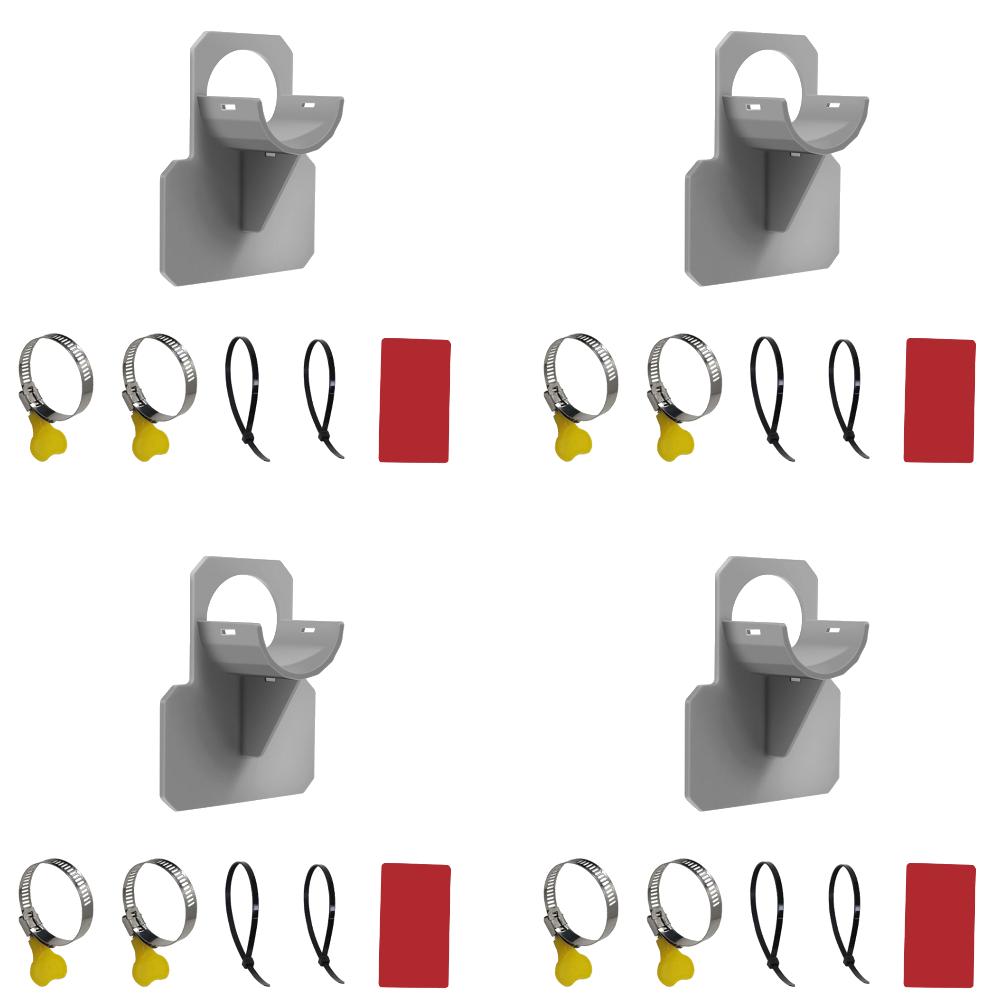 Swimming Pool Pipe Holder Mount Supports Pipe 30-38mm for Intex Above Ground Water Hose Bracket with Cable Tie For Swimming Pool