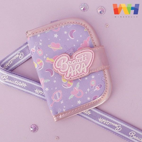

Кошелек Beauty Ara Bling, двухуровневое ожерелье, кошелек, кошелек для девочки, кошелек для ученика начальной школы, милый кошелек, входной подарок, подарок другу
