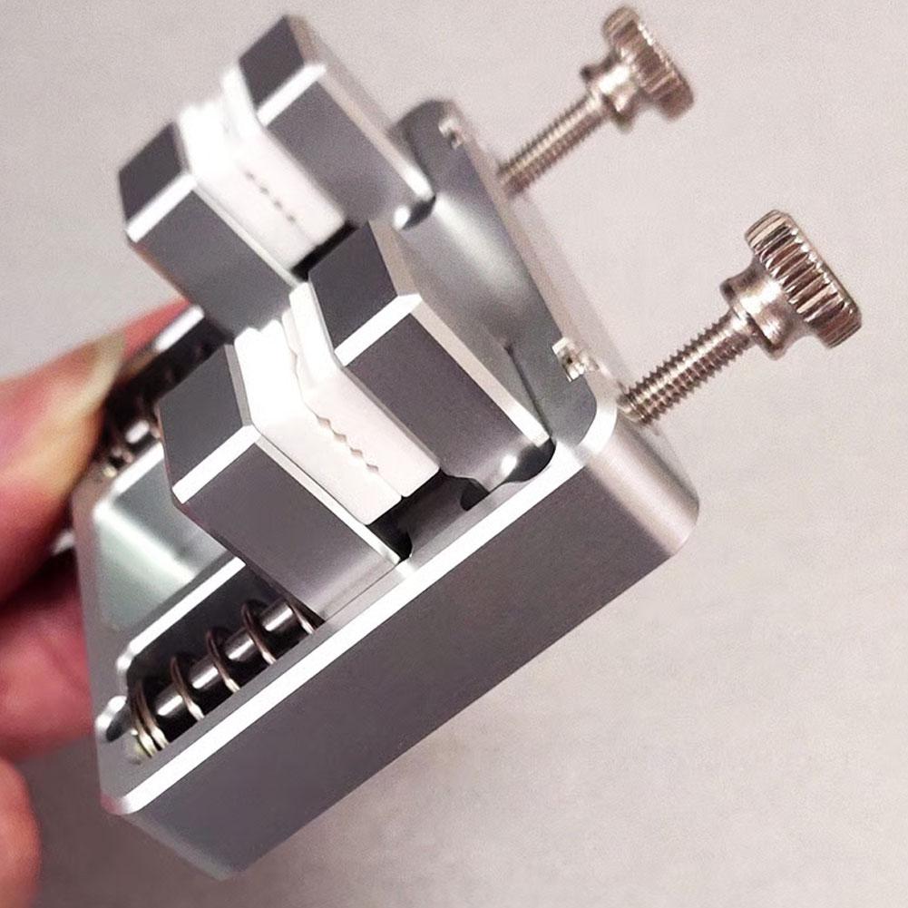 Heavy-duty Aluminum Welding Clamp With Temperature-resistant Jaw For Circuit Board Mounting Adjustable Bracket Soldering Tool