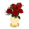 Rechargeable Night Light Shaped Champagne Rose, Creative Rose Decoration, Romantic Bedroom Gift