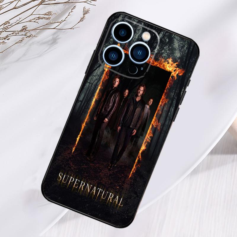 Supernatural Dean Sam Winchester Phone Case For iPhone 17 Pro Max 16 14 13 12 11 15 Pro Max Plus 12 13 Mini 16e 17 Air Cover