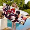 High School DxD Beach Towel Colorful Bath Towels For Girl Microfiber Quick Dry Sand Free Beach Yoga Spa Gym Pool
