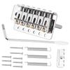 Tremolo System with Roller Single Locking Vibrato Bridge Tailpiece for ST Guitar (Gold)