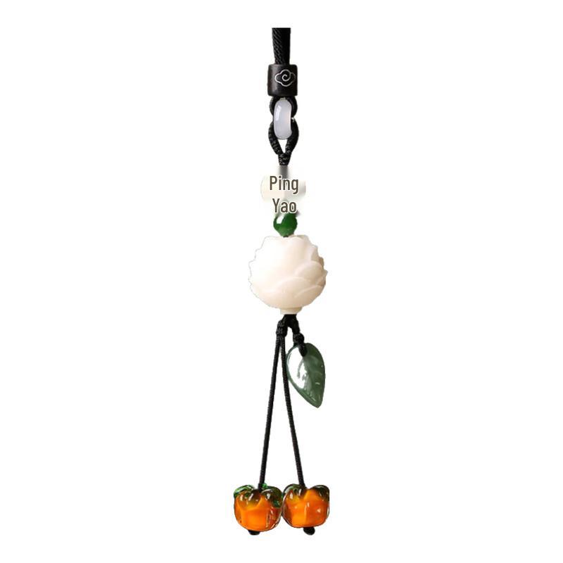 Leileidi Persimmon Good Luck Car Pendant