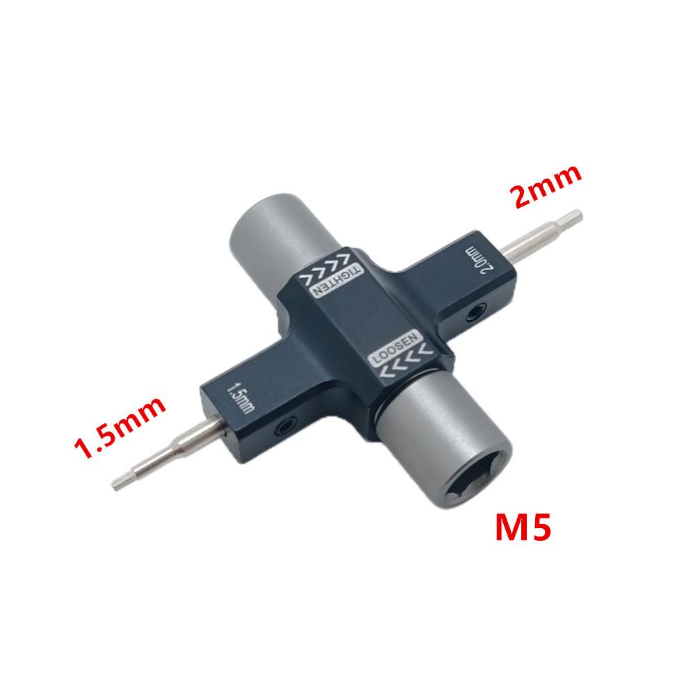 Hexagon Socket Wrench (1.5mm/2.0mm) with Quick Release Sleeve for Drone Repair