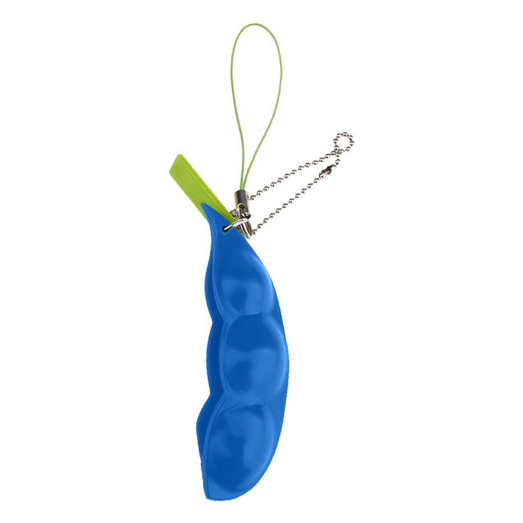 Creative Novelty Peas Decompression Toy Keychain To Improve Pressure Toy