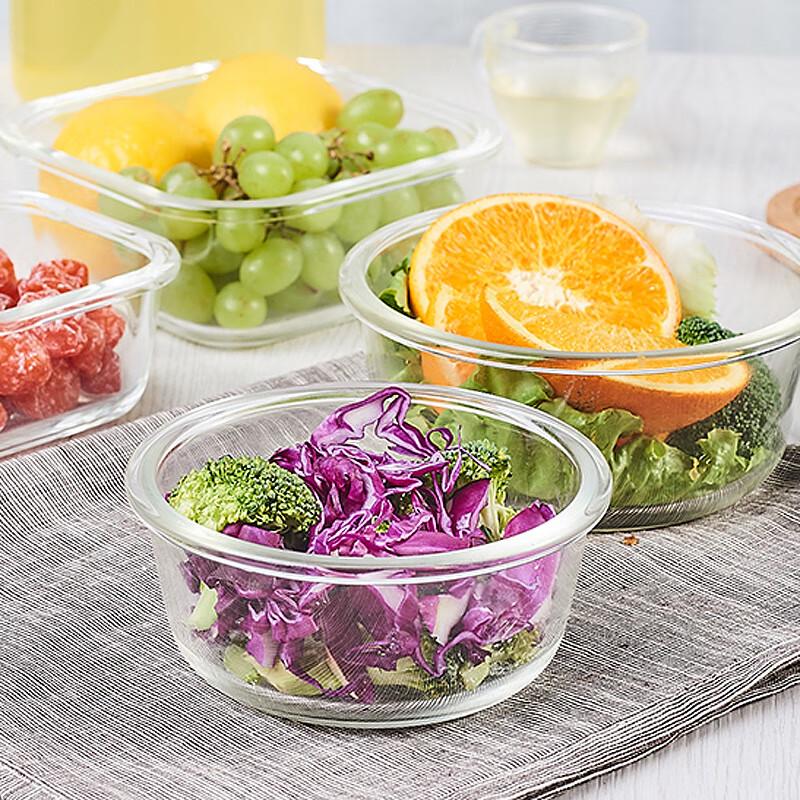 LOCK&LOCK 950ml Borosilicate Glass Food Storage Container