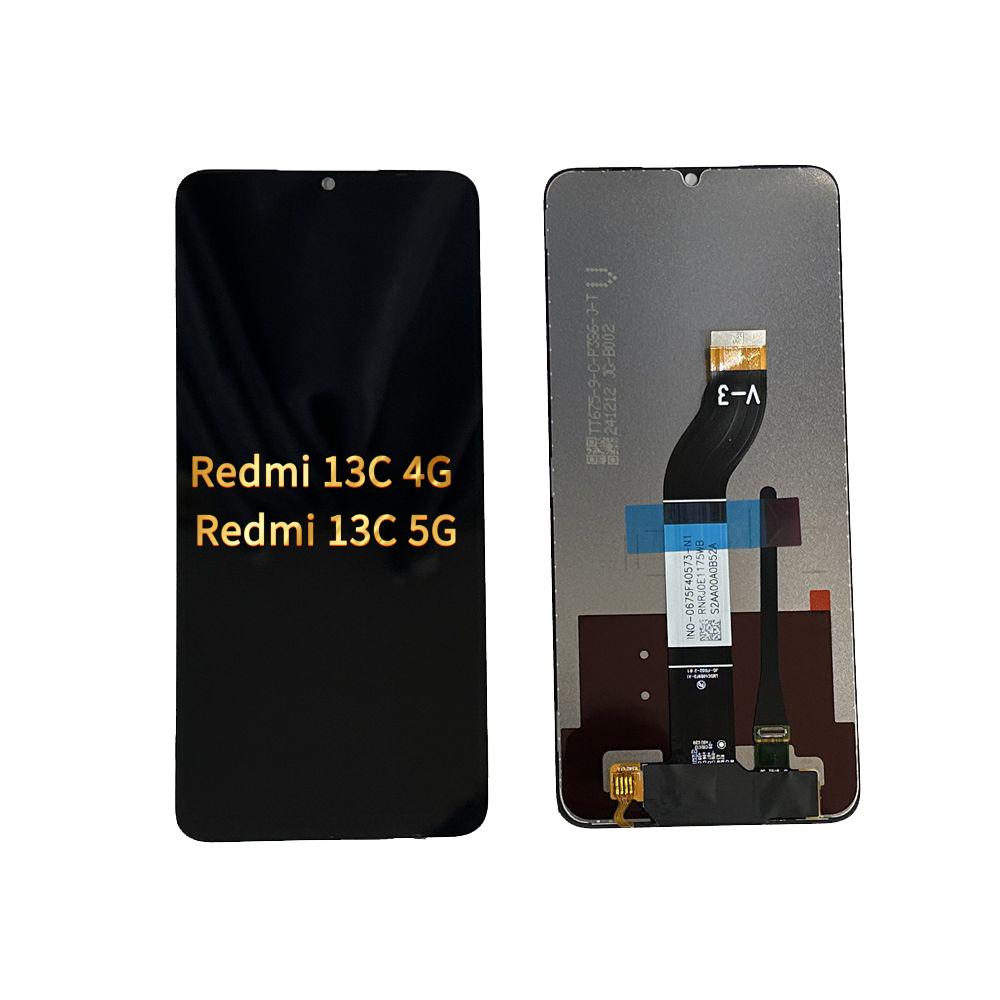 

Полный комплект ЖК-экрана и тачскрина для Redmi 13C 4G 13C 5G;черный; + Инструменты