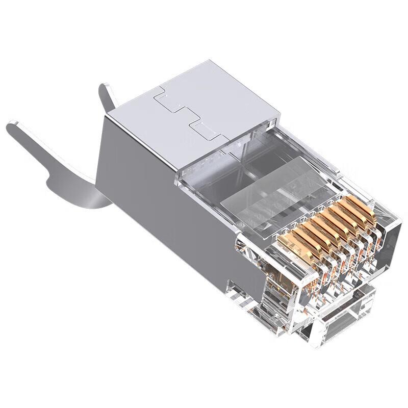 

Shengwei CAT7 RJ45 10 Gigabit Shielded Network Connector (10-Pack)