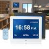 White/Black Remote Control Digital 8'' LED Calendar Clock Alarm Large Letter Multimedia & travel home office Desk Clocks