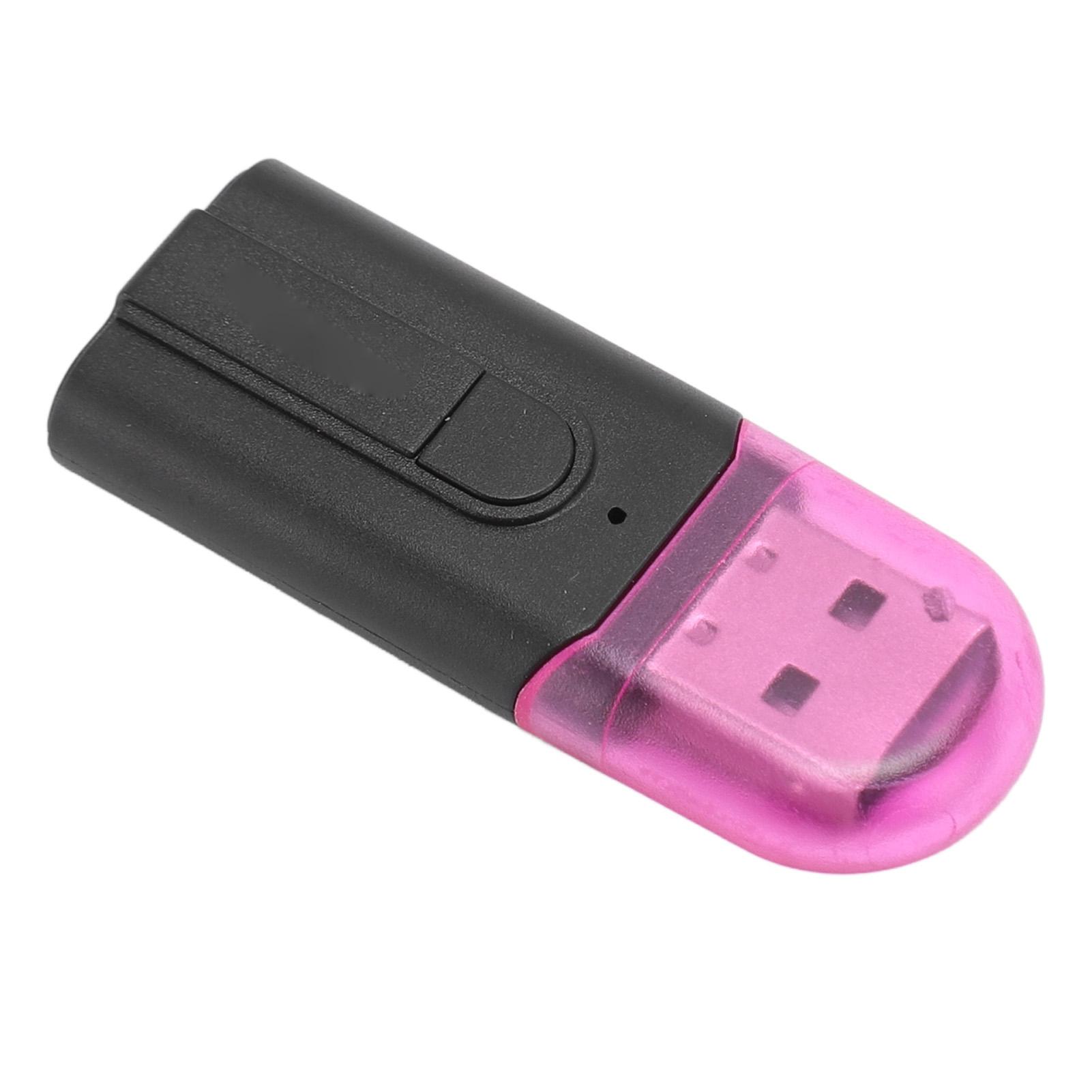 

USB Bluetooth 5.3 Car Adapter Noise Reduction Built in Mic Stereo Wireless Music Receiver Adapter