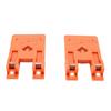2 Pcs Hinge Installation Fixing Plate Strong Magnetic Foldable Hinge Installation Positioner for Most Door Hinges and