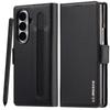 Compatible Galaxy Z Fold7/6/5/4 Leather Wallet Phone Case