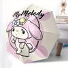 1pc My Melody Cute Illustration Umbrella with Plastic Handle,Suitable for All Seasons Home Travel Outdoor UmbrellaSanlio339