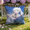Anime F-Frieren B-Beyond Journeys Cushion Cover Home & Car Dual-Scene Pillow Cover: Reversible for Premium Comfort