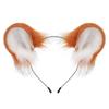 Halloween handmade plush simulated mouse ears cos animal ears and tail set cute animal ears headband headdress