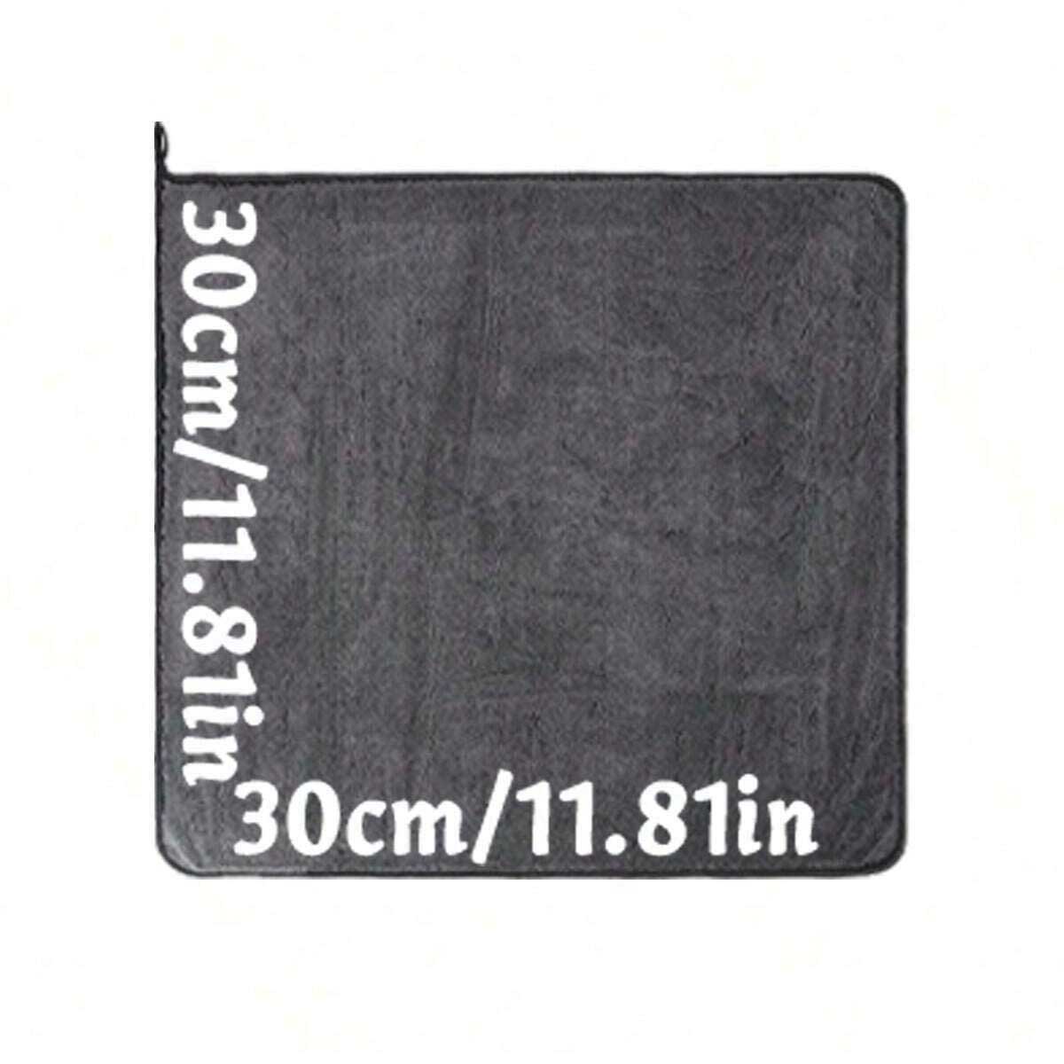 Microfiber Car Cleaning Towel - Absorbent, professional glass and vehicle detailing cleaning cloth for home and car maintenance 30cmx30cm