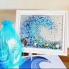 DIY Photo Frame Kit Glass Photo Frame Decorative Painting Set Sea Sea Glass Home