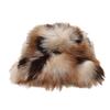 Hat Women's New Trend Fashion Wear Fluffy Long Hair Bucket Hat Autumn and Winter Outdoor Warm Basin Hat