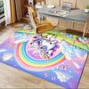 Office Carpet: Magical Unicorn Rainbow Perfect for Sofa Protection & Chair Coverage