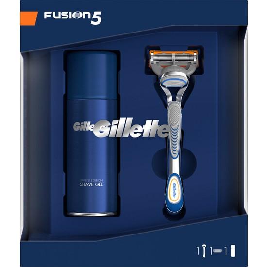 

Машина Gillette Fusion + гель 75 мл
