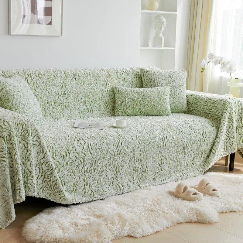 

Розовые плюшевые чехлы для диванов, диванное полотенце, одеяло, цельный чехол для дивана, плотный нескользящий чехол для дивана, ткань, универсальное одеяло для дивана 180x130cm1pcs
