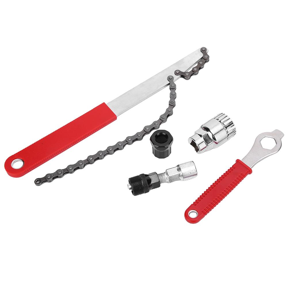 G501 Bicycle Repair Tool BracketFlywheelChainCrank Remover Multifunction Bike Accessory