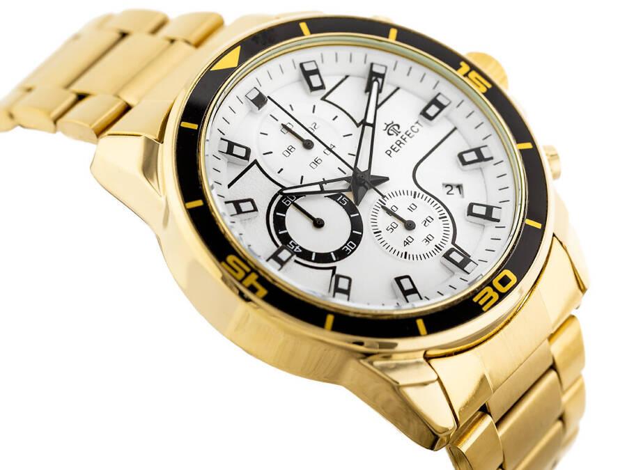 Zegarek Męski Perfect Ch02M - Chronograf (Zp356D) + Box