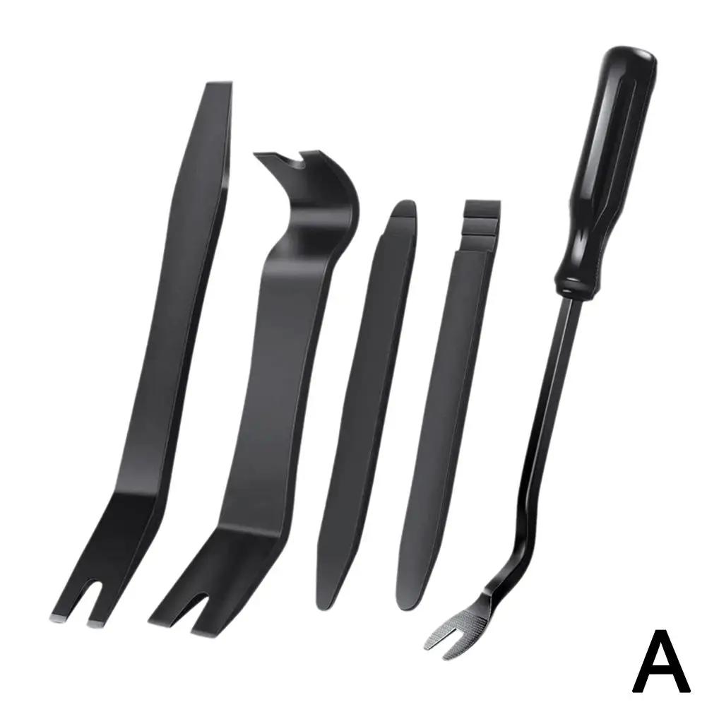 

Набор инструментов для разборки автомобиля, пластиковый набор, установщик обшивки автомобильных дверей, ремонт приборной панели, набор для снятия радиоприемника, переделка аудиопанели P Z5B6 чёрный