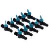 50PCS 20x1/2in Male Thread Irrigation Switch Valve Gate Valves for Garden Drip Irrigation