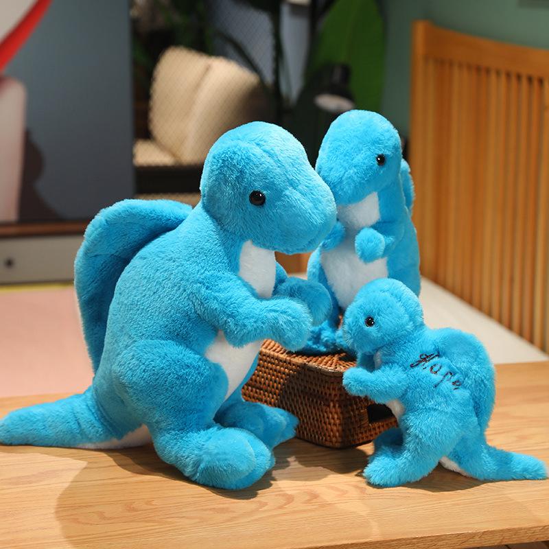 Dinosaur Triceratops Tyrannosaurus Rex Doll Plush Toy Stegosaurus Doll Boys Accompany Soothing Doll