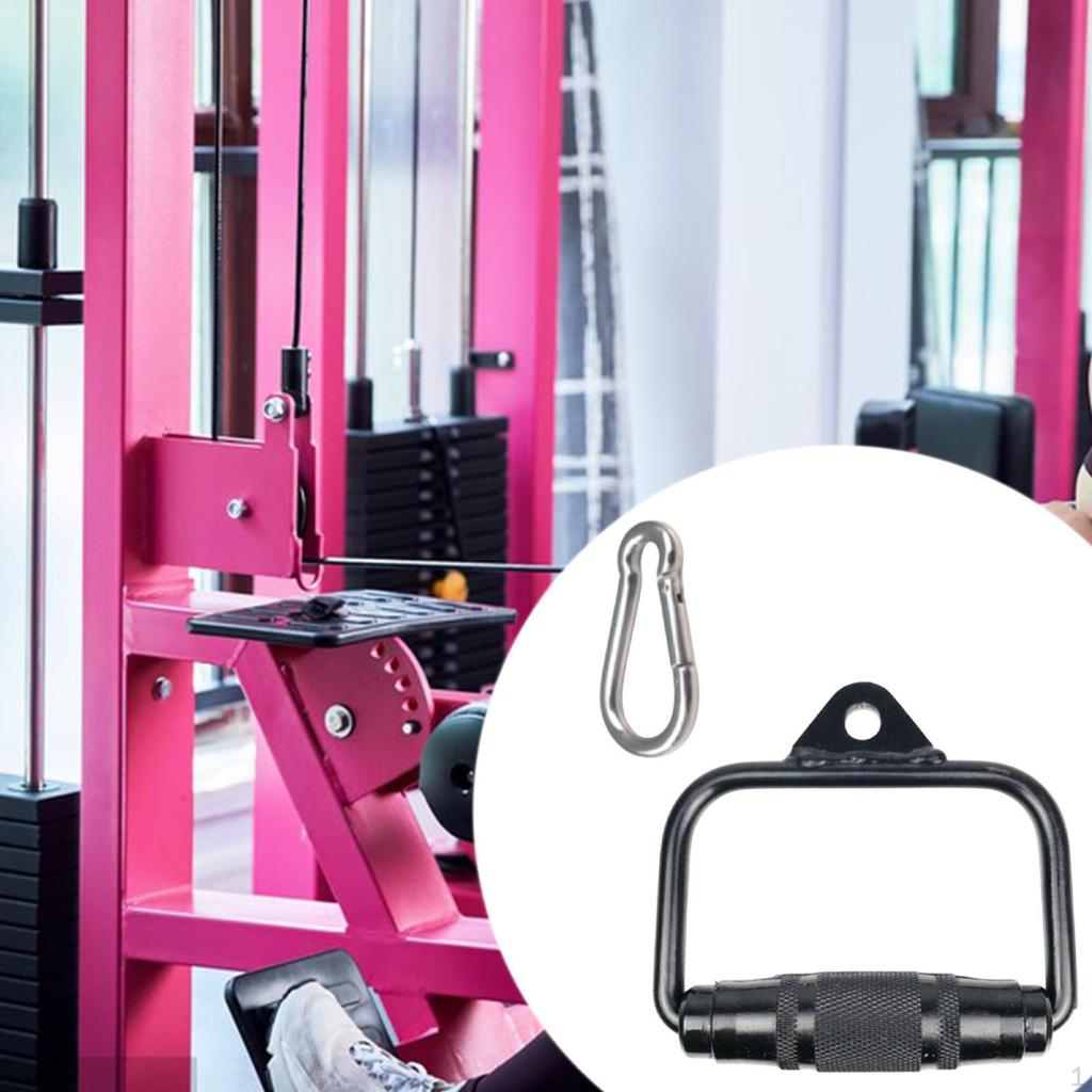Pulldown D Handle Fitness Equipment Strength Training Professional Multifunction Cable Attachment