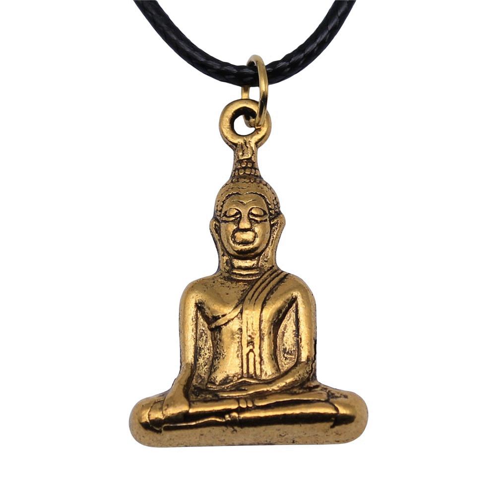 45cm Necklace Leather Chain Big Chief Pharaoh Buddhism Minimalist Jewelry Components QN015