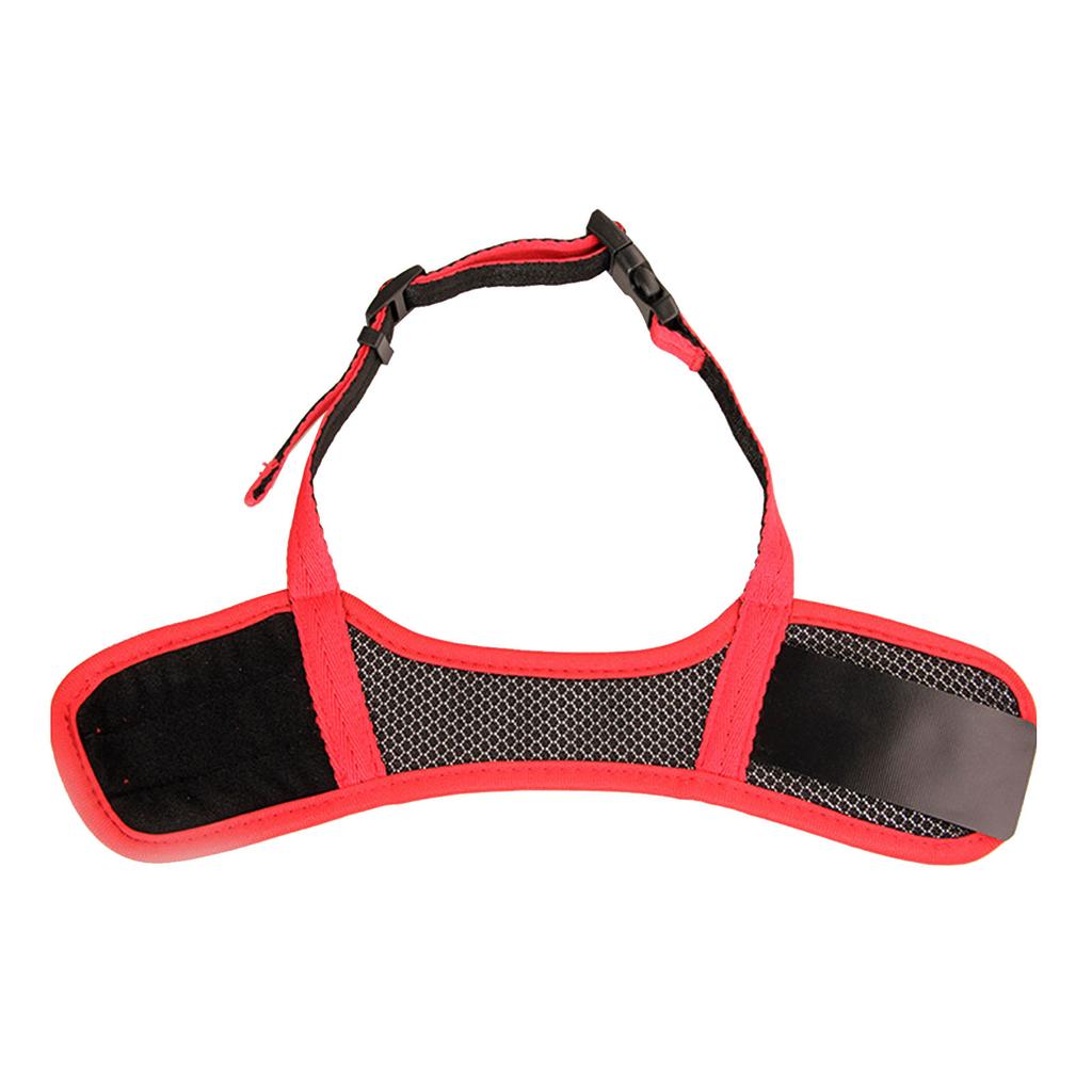 XDog Muzzle Breathable Prevent Biting Barking Eating Adjustable Dog Mouth Guard Cover with Hook and