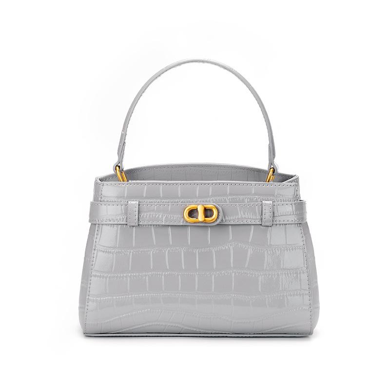 Premium Sense Small Square Bag 2025 Women's New Style Casual Single Shoulder Bag Simple Texture