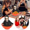 Halloween Candy Bowl, Animated Skeleton Candy Dish With Motion Activated, Halloween Candy Bowl Ghost Fruit Bowls With Light Up Eyes And Creepy Sound