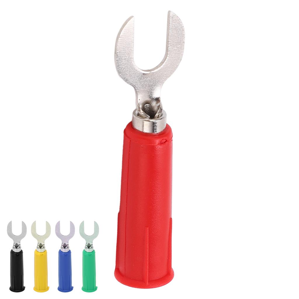 U Shape Banana Plug J.20019 Good Electrical Conductivity U Shape Plug Effective for Industrial Equipment for Welding Machiner