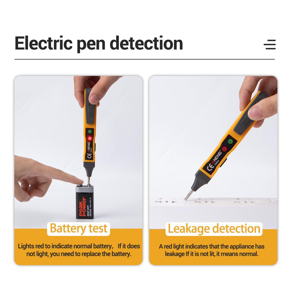 ANENG VD806 Electric Voltage Tester Multifunctional Non Contact Pen Tester AC DC Voltage Detector Electric Continuity