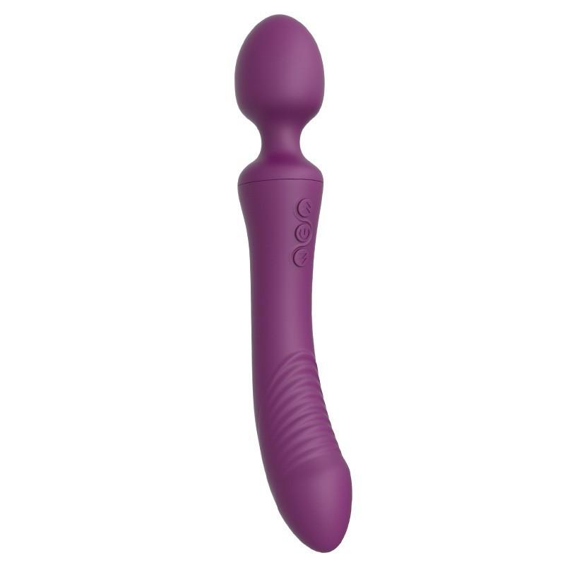 PDual-Ended USB Vibrator - Powerful G-Spot & Clit Stimulator, Rechargeable Massager for Women, Adult Sex Toy