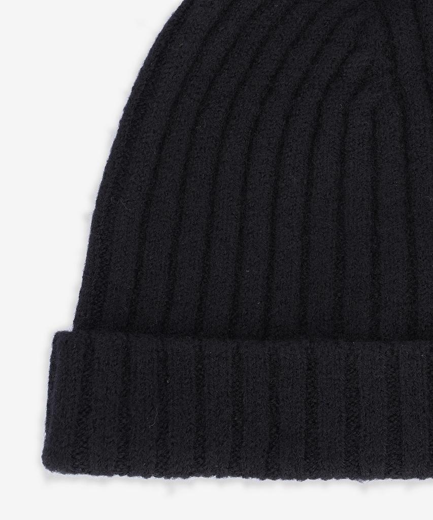 JIL SANDER Wool Beanie - Black / J02Tc0003J14506001