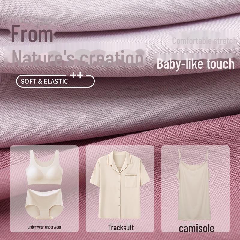 200G Bamboo Ribbed Women's Summer Tank Top & Children's Home Vest