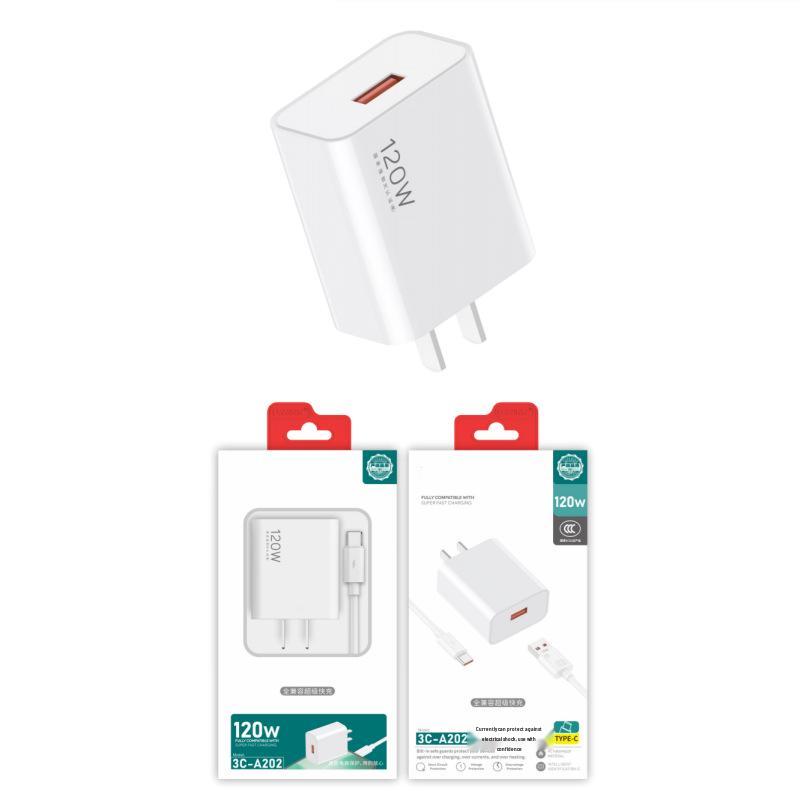 100W Super Fast Charger & Data Cable for Huawei - 3C Certified, All Protocols Compatible