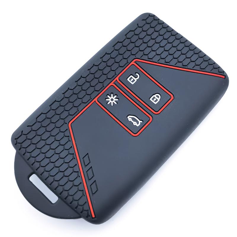 

Silicone Car Remote Key Case Cover Shell For Dacia Sandero Card For Renault Koleos Captur Megane Clio Scenic Talisman Arkana