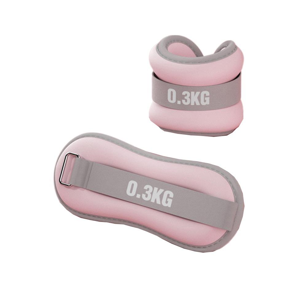 

Adjustable Straps Adjustable Leg Band Soft Sand Wrist Ankle Weights Weighted Sandbag Yoga Pilates 0.3kg x2 розовый