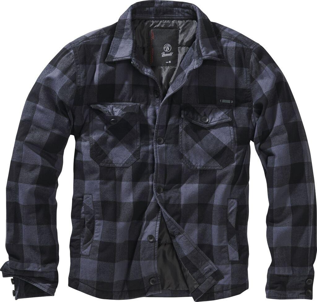 Winter Jacket Brandit Lumberjacket (9478) Black/grey