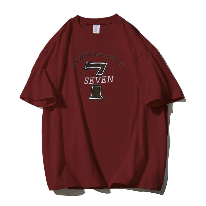 

Shellsuning летние большие футболки с принтом букв, женские повседневные свободные винтажные хлопковые мягкие базовые футболки, одежда для пар, корейская уличная одежда, готические топы 3XL вино красного