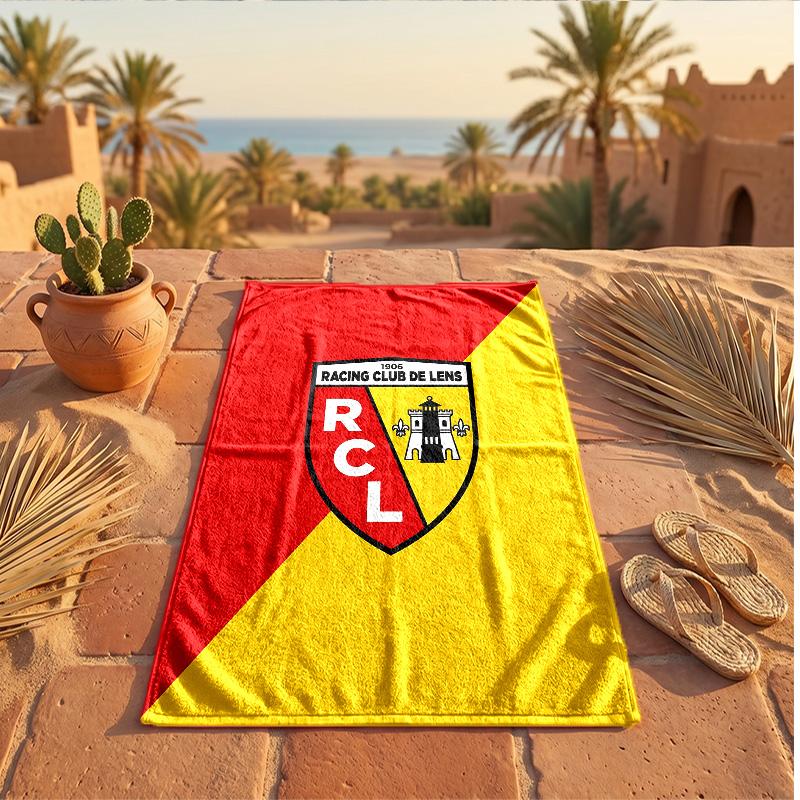 Lens FC Print Microfiber Beach Towel Quick Dry Absorbent Large Towel For Beach Swimming Travel